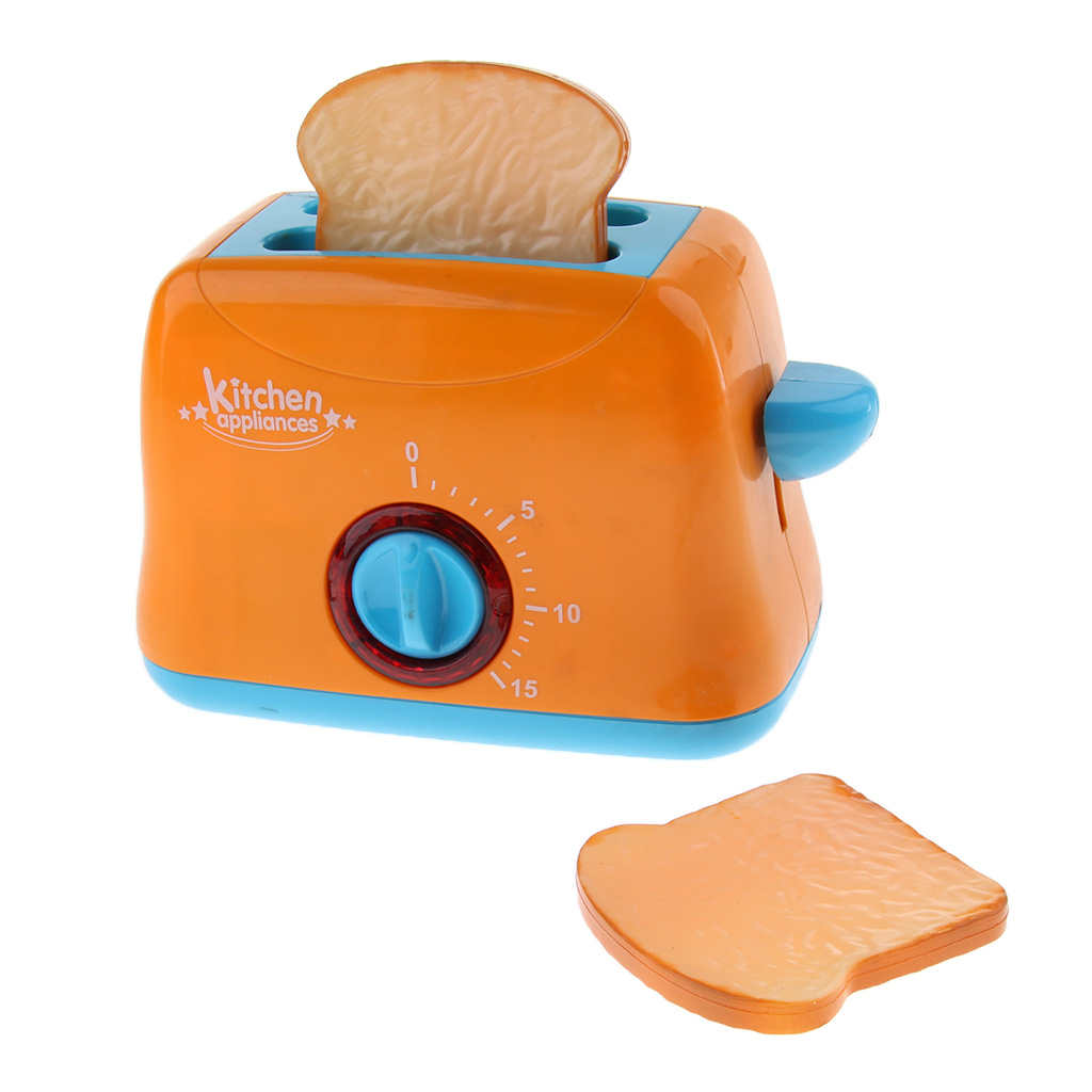Battery Powered Home Appliances Child Pretend Play Kitchen Toy -Bread Maker