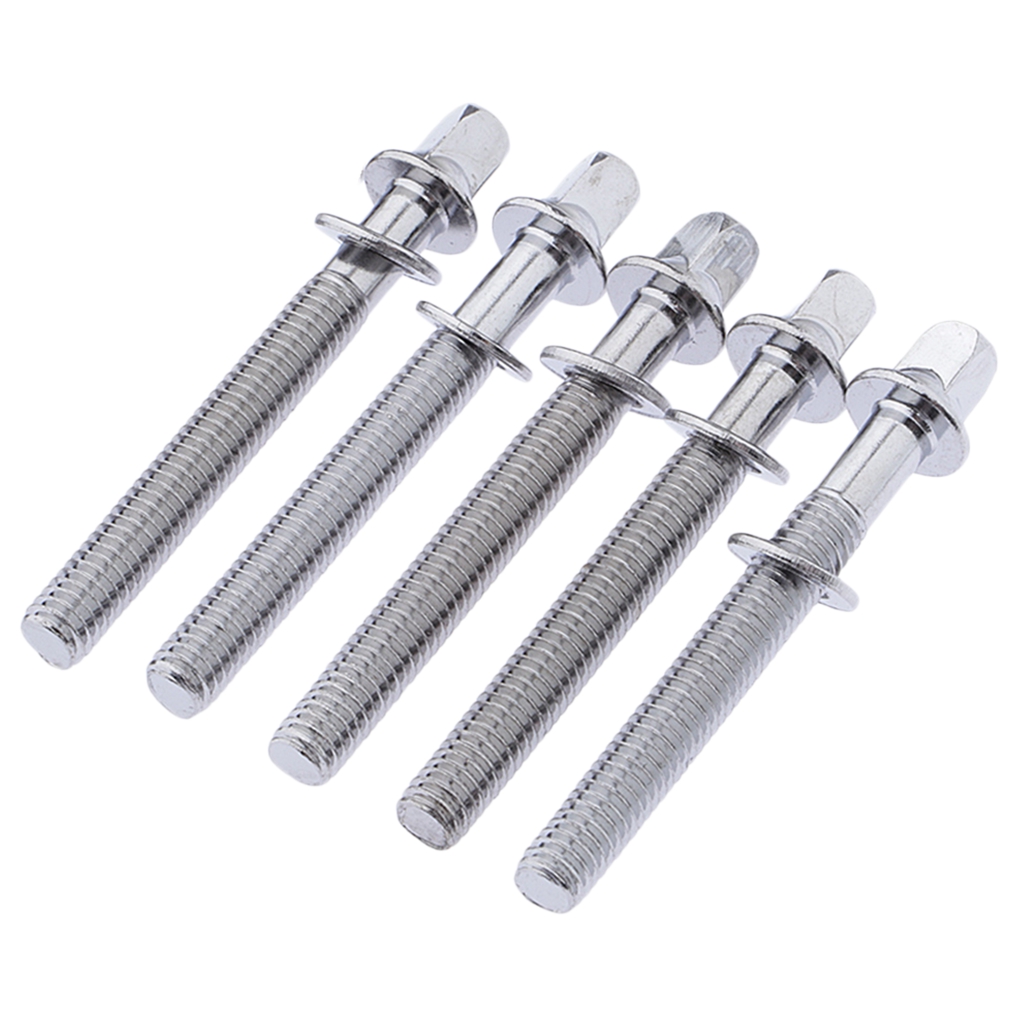 5x NEW 45/55/65/75mm Drum Tension Rods for Tom Snare Drum Build Accessories