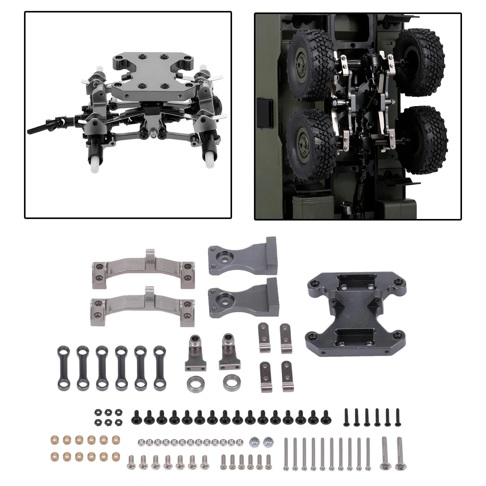Seesaw Kit DIY for WPL B16 B36 RC Crawler Truck  Car Modified Parts