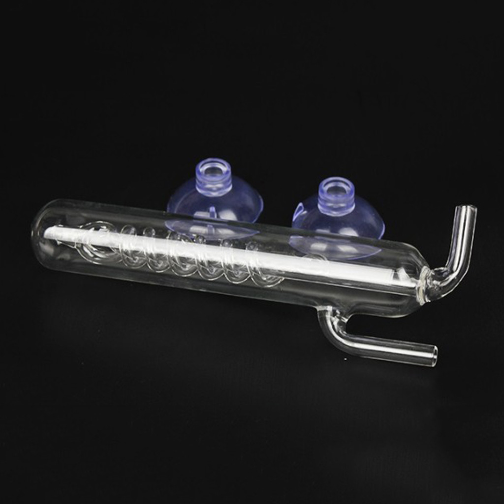 CO2 Drop Glass Checker Aquarium Fish Tank Carbon Dioxide PH Checker Monitor Cylinder Concentration Detector