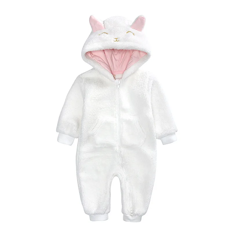 Baby Bodysuits are cool Autumn Winter Baby Boys Girls Fleece Rompers Warm Romper Playuits Fashion Toddler Clothes Cute Infant Baby Girls Romper