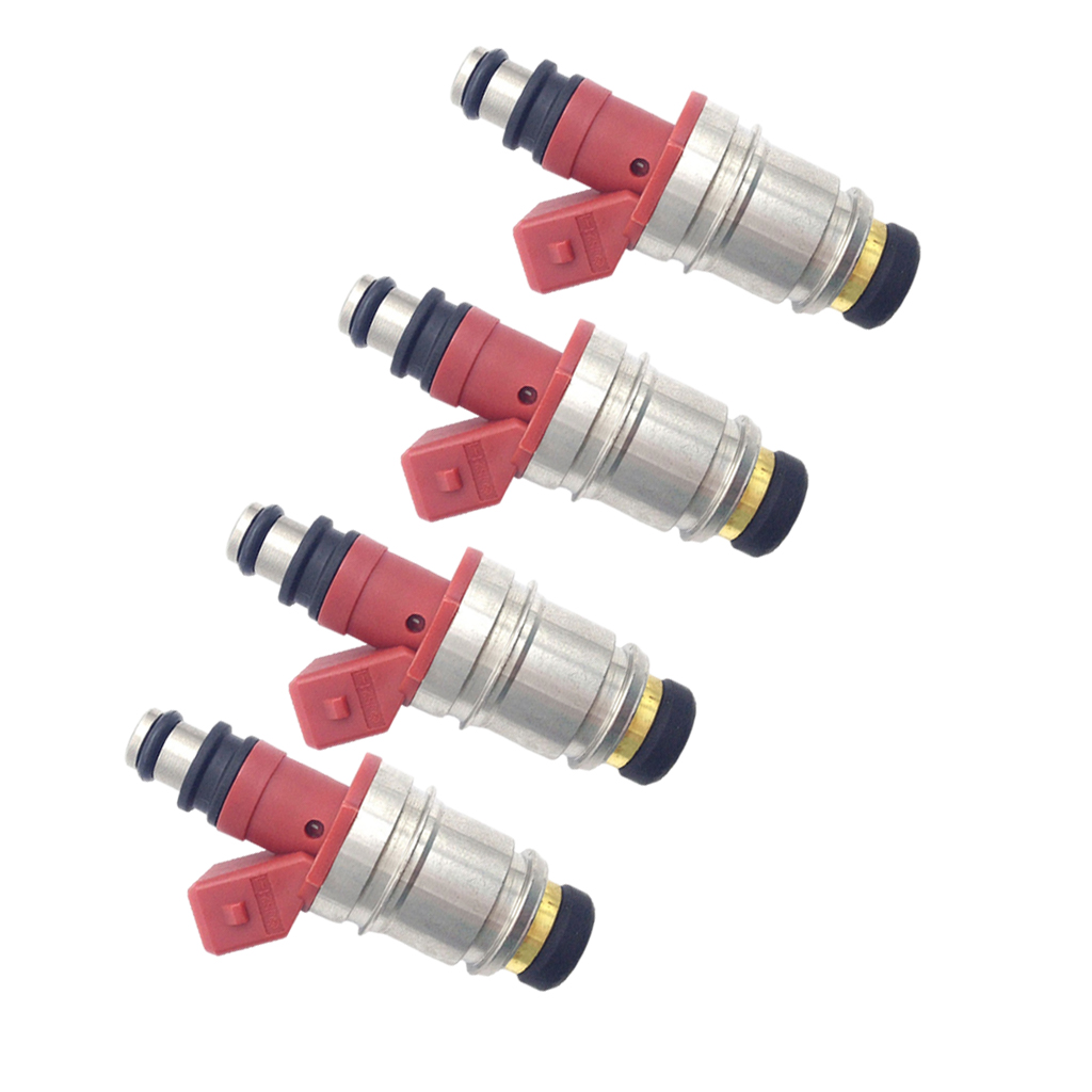 4x Fuel Injectors 1660086G00 1660086G10 16600-86G00 16600-86G10 JS21-1 Car Nozzle Fit for Nissan D21 1990-1994 Pickup 2.4L 1995