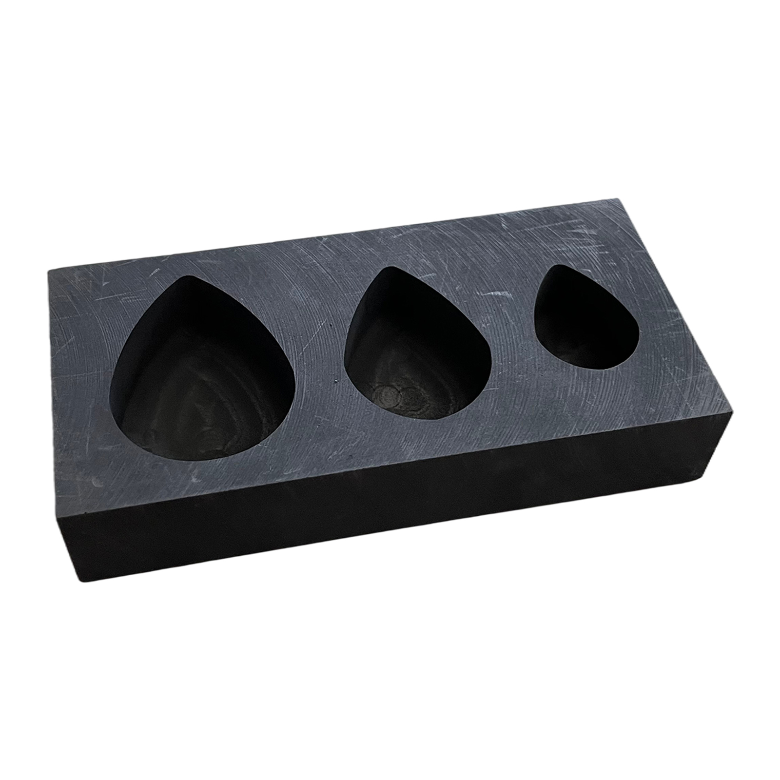 Graphite Ingot Mold Crucible for Melting DIY Gold Alloy Brass Aluminum
