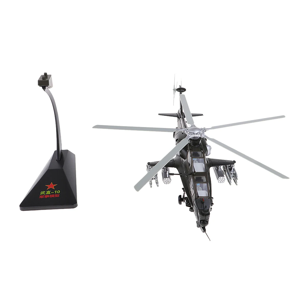 Chinese CAIC Z-10 Helicopter 1:48 Scale Diecast Aircraft Display Model with