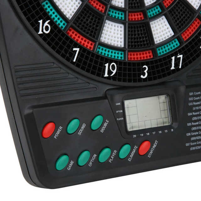 Jeu de fléchettes à notation automatique, jeu de fléchettes électronique  professionnel, jeu de bar de fête de bureau, outil de divertissement,  fléchettes souples, cible - AliExpress