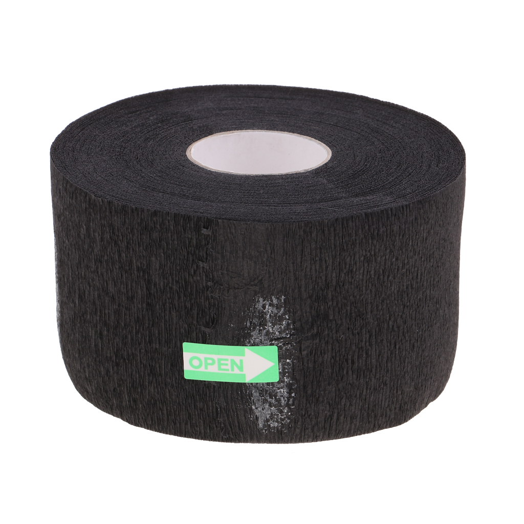5 Pcs Disposable Elastic Paper Collar Hairdressing Salon Cape Neck