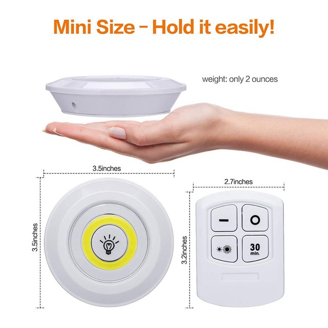 Lights Remote Control Color Kitchen  Wireless Remote Control Cabinet Lights  - 3w - Aliexpress