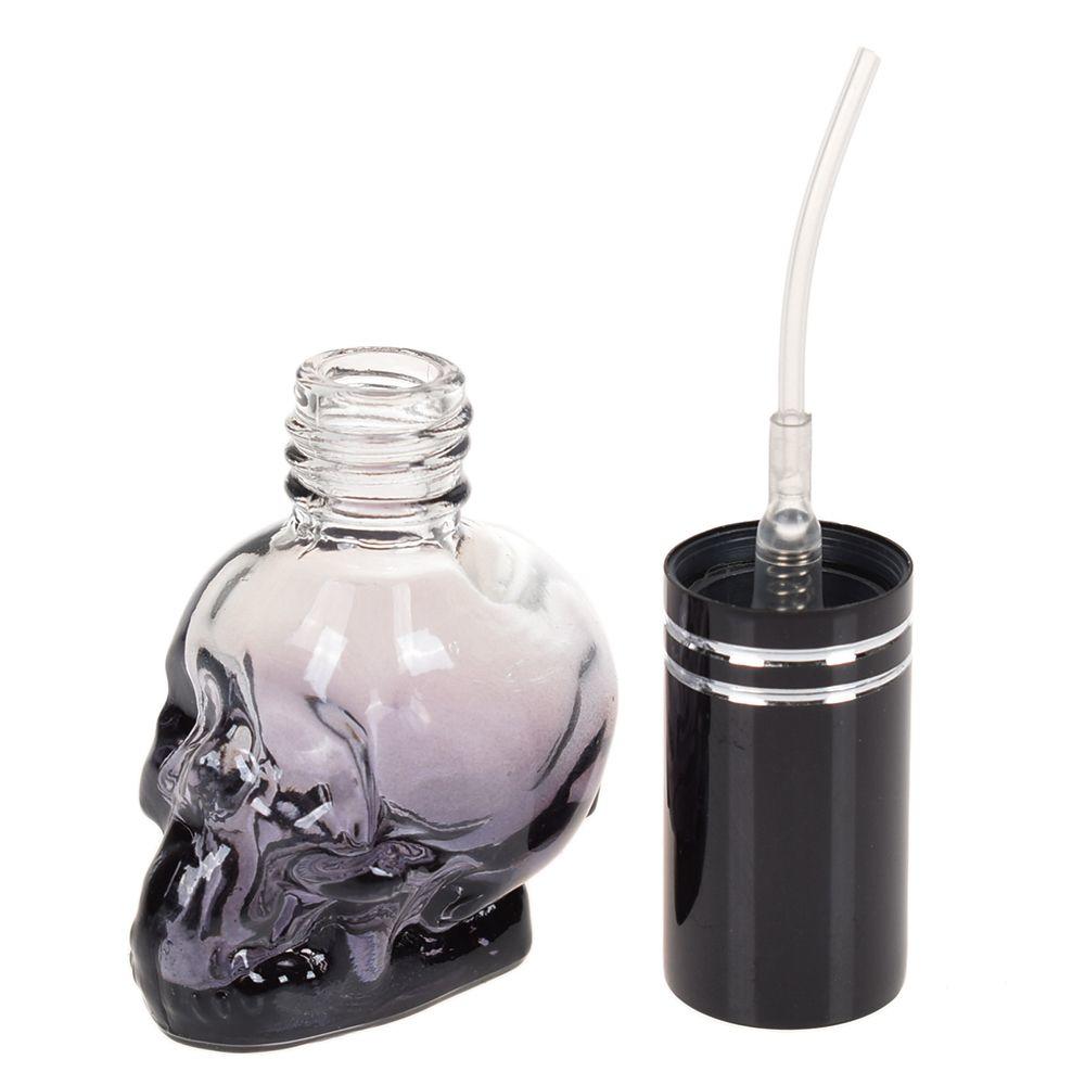 Best of 1PC Skull Shape Refillable Portable Empty Glass Perfume Bottle Travel Mini Charm Press Spray Parfum Bottles Gothic Style Reviews & Tips - Image 2