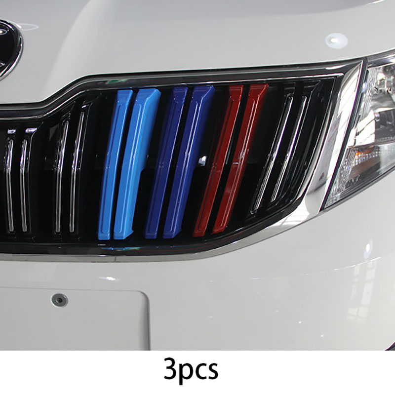 for SKODA KAMIQ 2018-2020 front grille triband Decorative strip