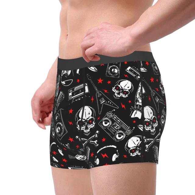 Meat Underwear Men's Sexy High Fork Briefs Panties Men's Personality Super  SAO Shorts Head Mark Underwear Men (Black, M) : : Clothing, Shoes  & Accessories