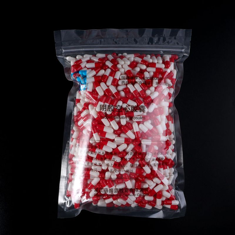 Best of 1000Pcs Empty Hard Gelatin Capsule MedicineCapsule 0 #Red And White Empty Pill Reviews & Tips - Image 2