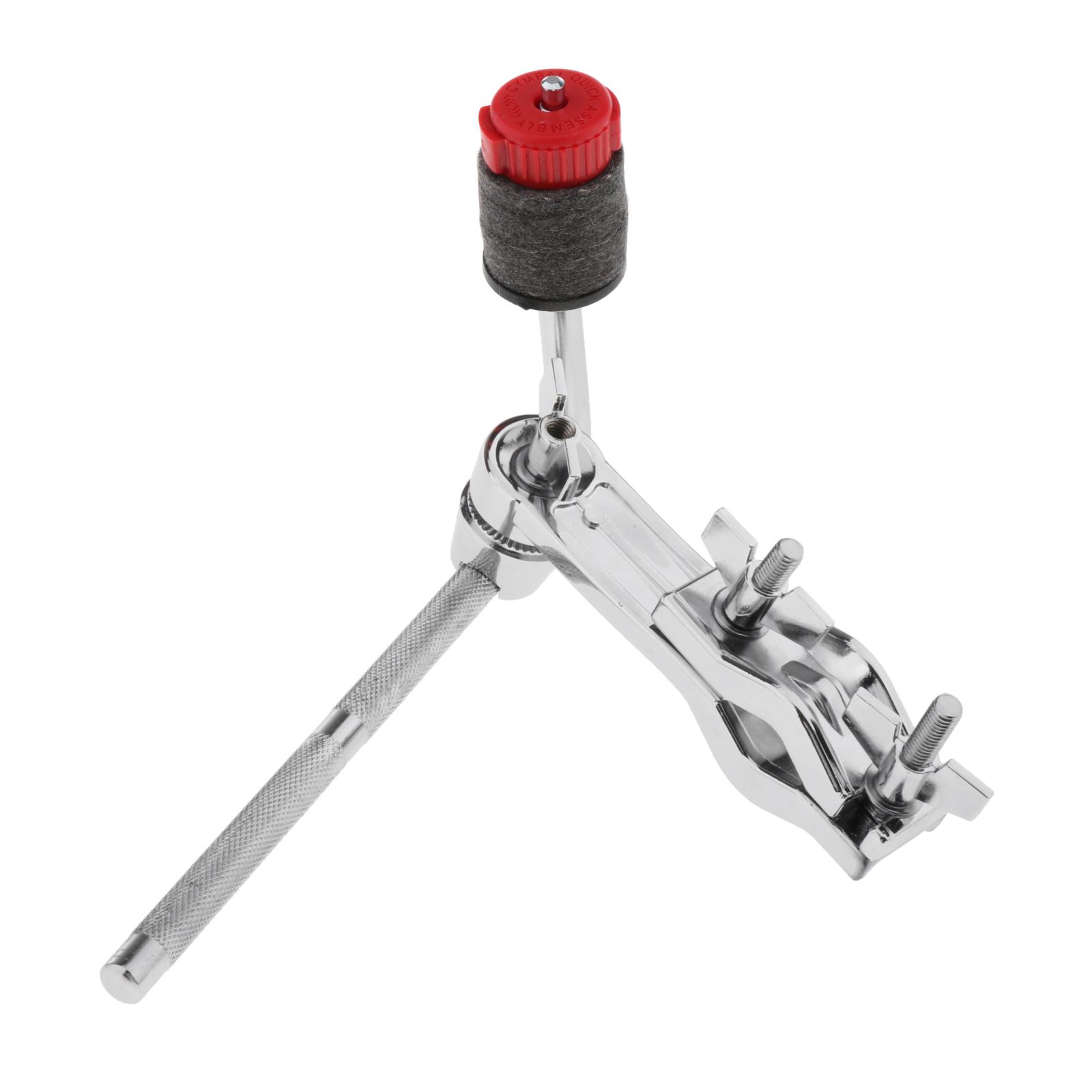 Metal Cymbal Drum Set Stand Mount Arm W/ Clamp Attachment Parts Hardware