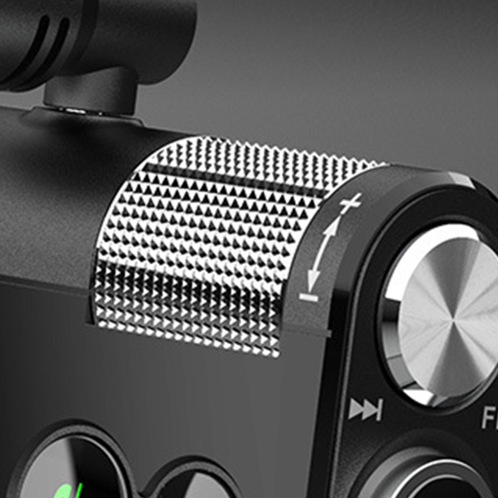 Bluetooth FM Transmitter Plug-in Microphone Wireless Car Kit for iOS Phones