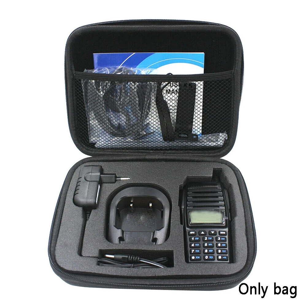 Professional Scratch Proof Storage Box Hand Bag Launch Dustproof Accessories Walkie Talkie Case Portable Radio For Baofeng UV-82 electrician tool bag