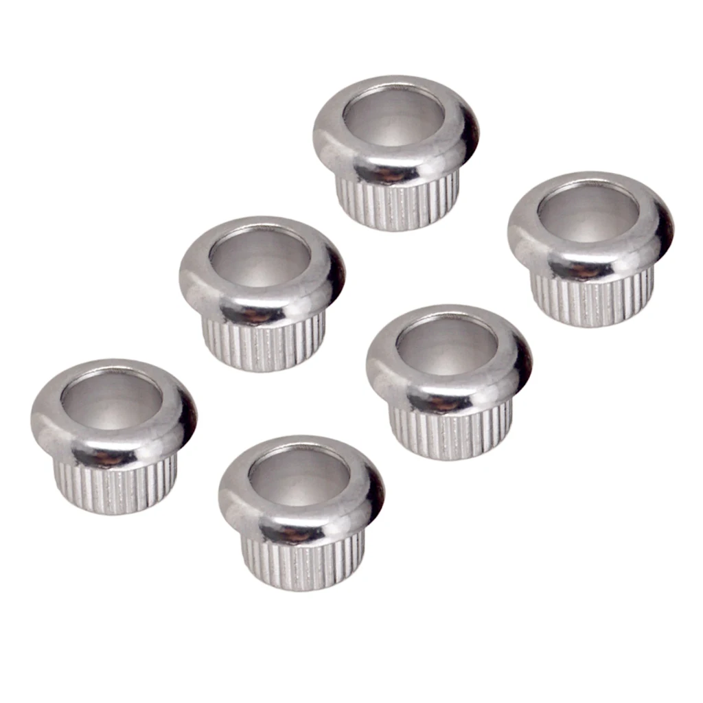 Tooyful 6 Pieces Guitar Tuners Conversion Bushings Set for  Electric Guitar Parts