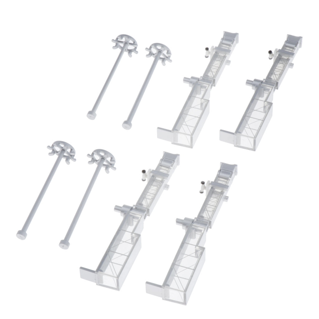 1/400 Scale Simulation Airport Passenger Bridge Light DIY Accessories Model