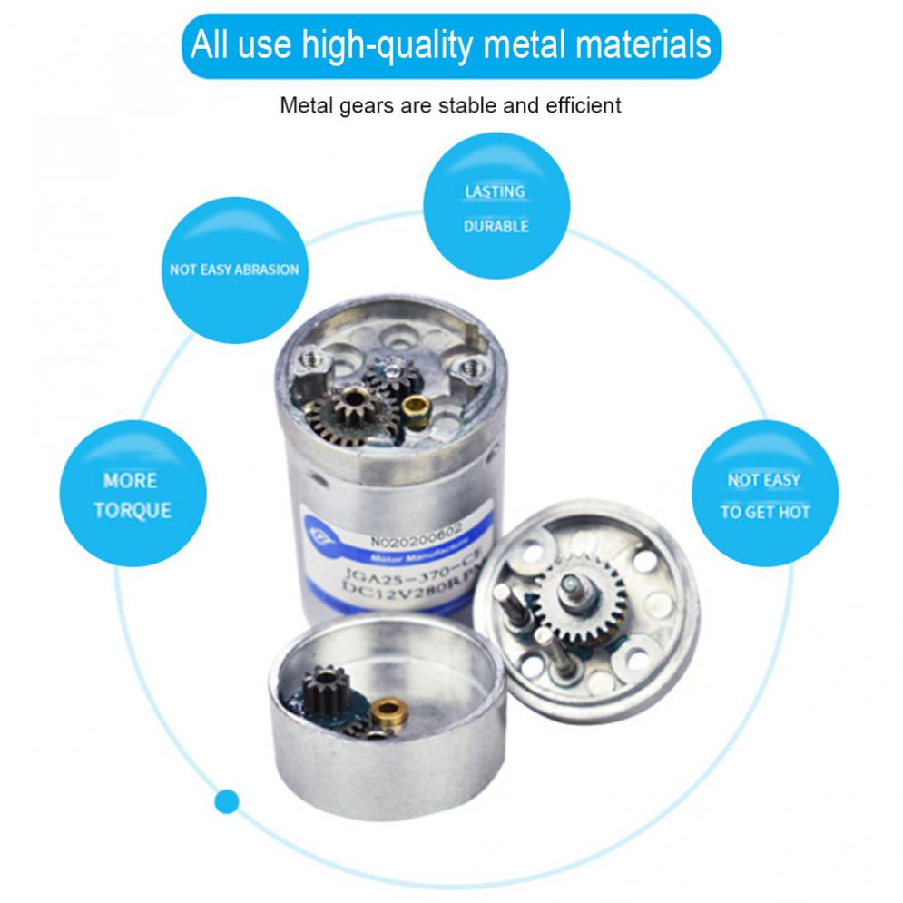 6v da engrenagem 6v do motor da