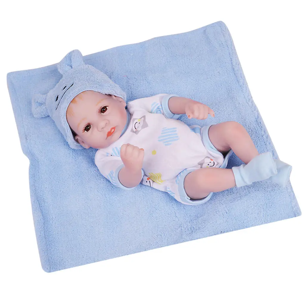28cm 11inch Silicone Baby Doll Newborn Baby Toys for Children Birthday Gifts