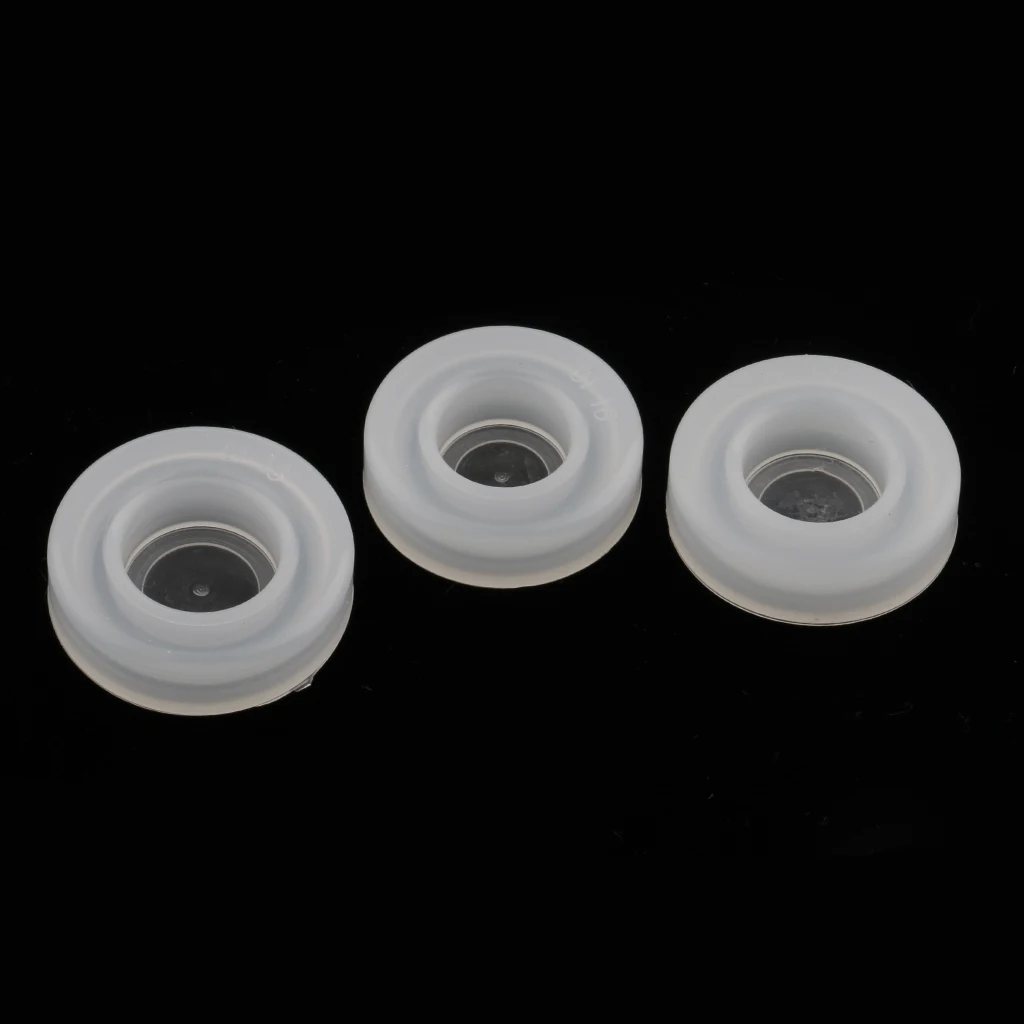 3 pcs Flexible Durable Silicone DIY Ring Mold Making Resin Casting Jewelry Rings Mould Handmade Dried Flower Decorative Crafts