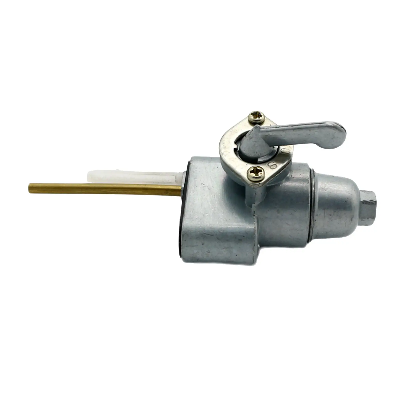 Fuel Petcock Compatible with Honda CB100 CB125 XL125 XL350 CL70 CL125 CB175 SL100 (180 Degree Outlet Fitting)