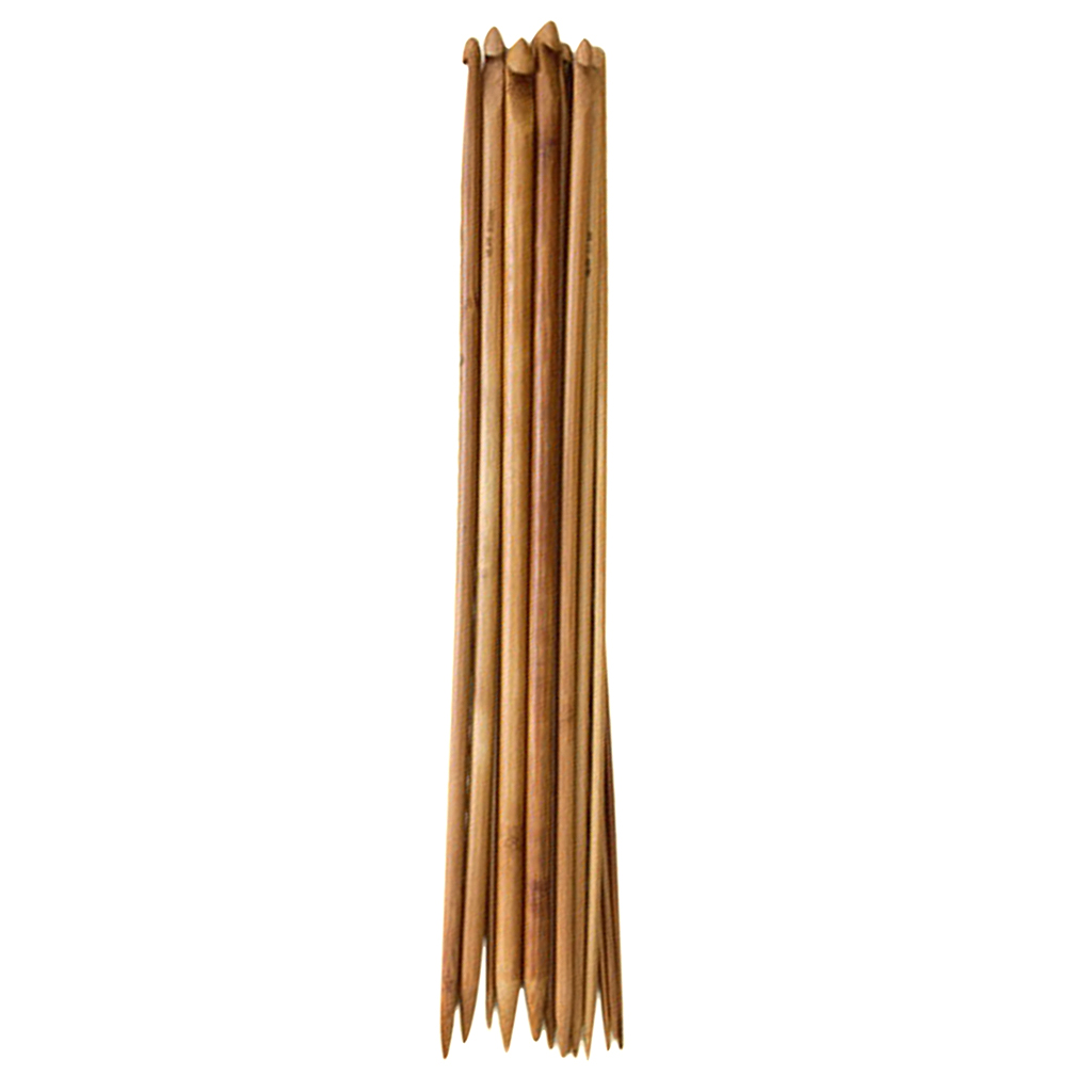 14x Creative Crafts Carbonized Bamboo Afghan Tunisian Crochet Hooks Needles
