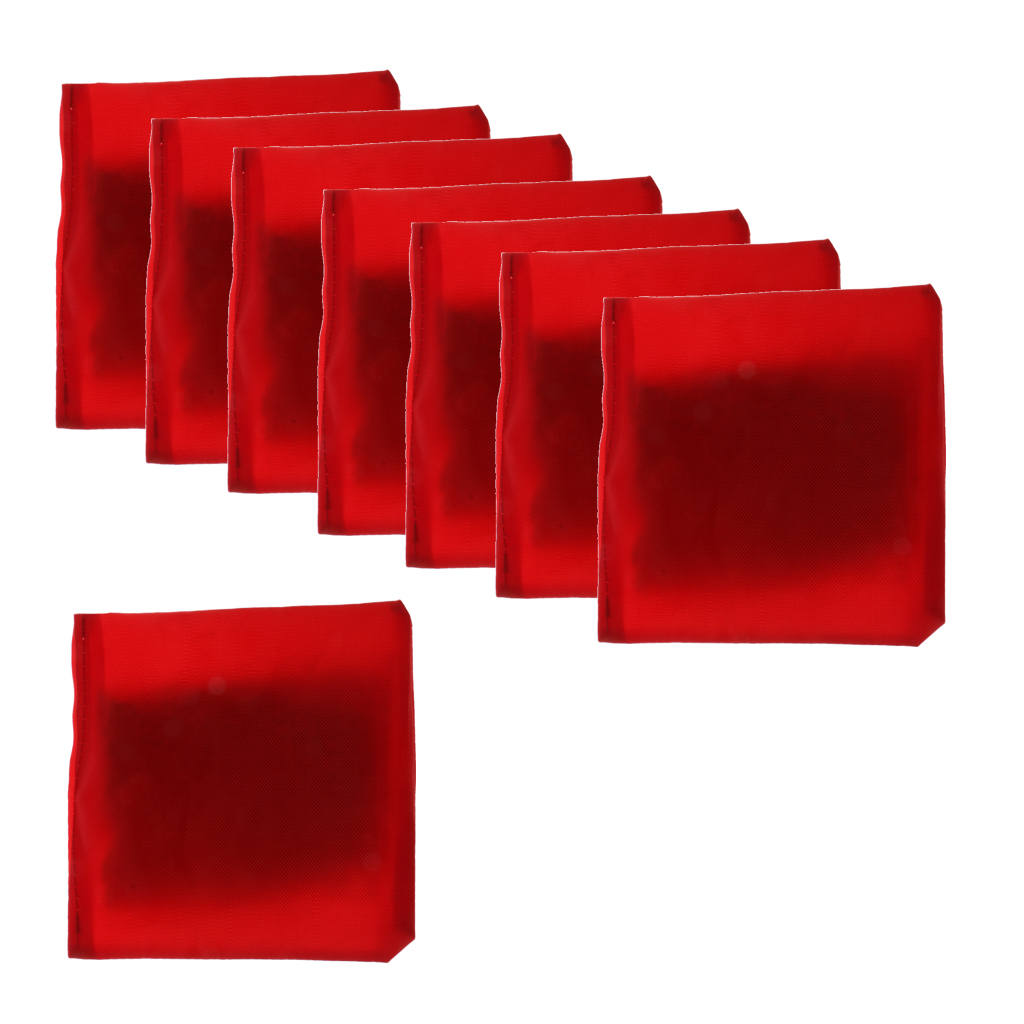 8pcs Cornhole Bag - Weather Resistant Cornhole Bag with Recycled Plastic Pellets for Tossing Corn Hole Game