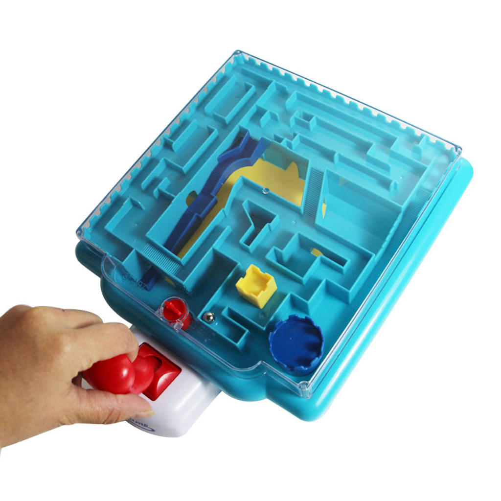 Novelty Castle Maze Game Hand Operated Remote Control Brain Teaser Kids Toy
