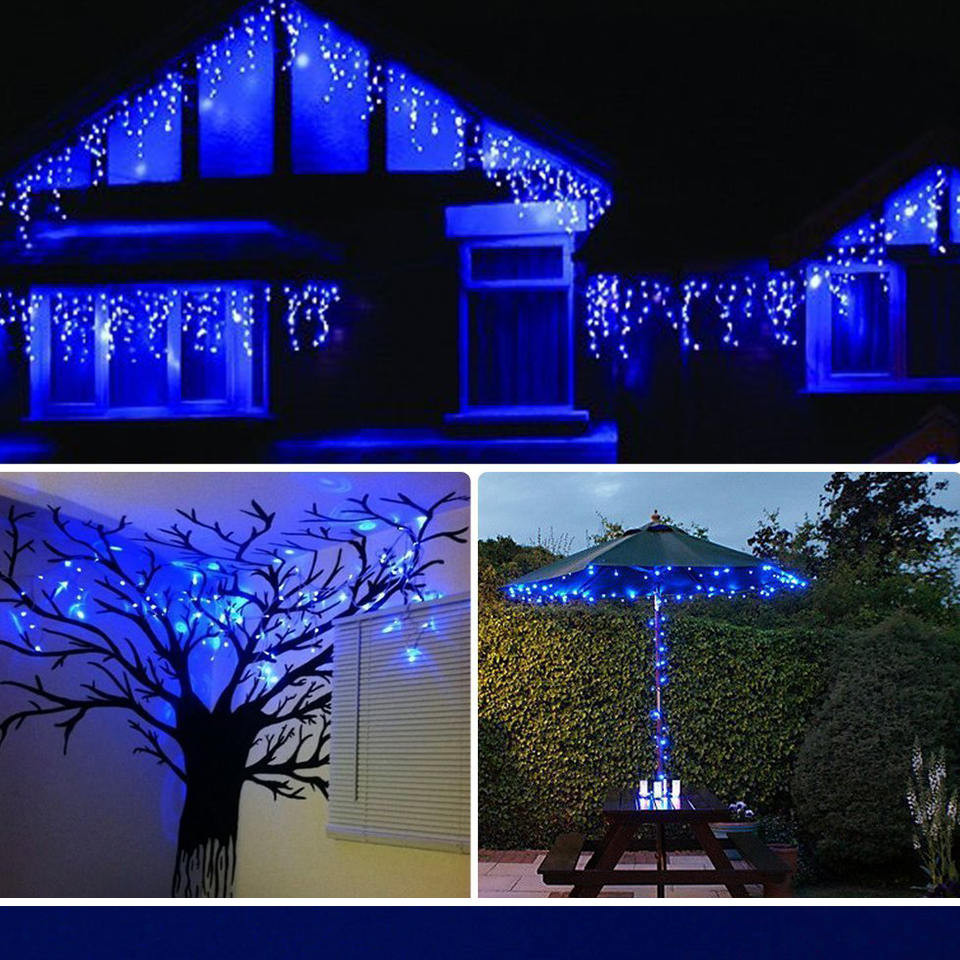 Waterproof Fairy Light New year LED Christmas Light Copper Wire String Light For Wedding Garland Party 1M 2M 3M 5M light string