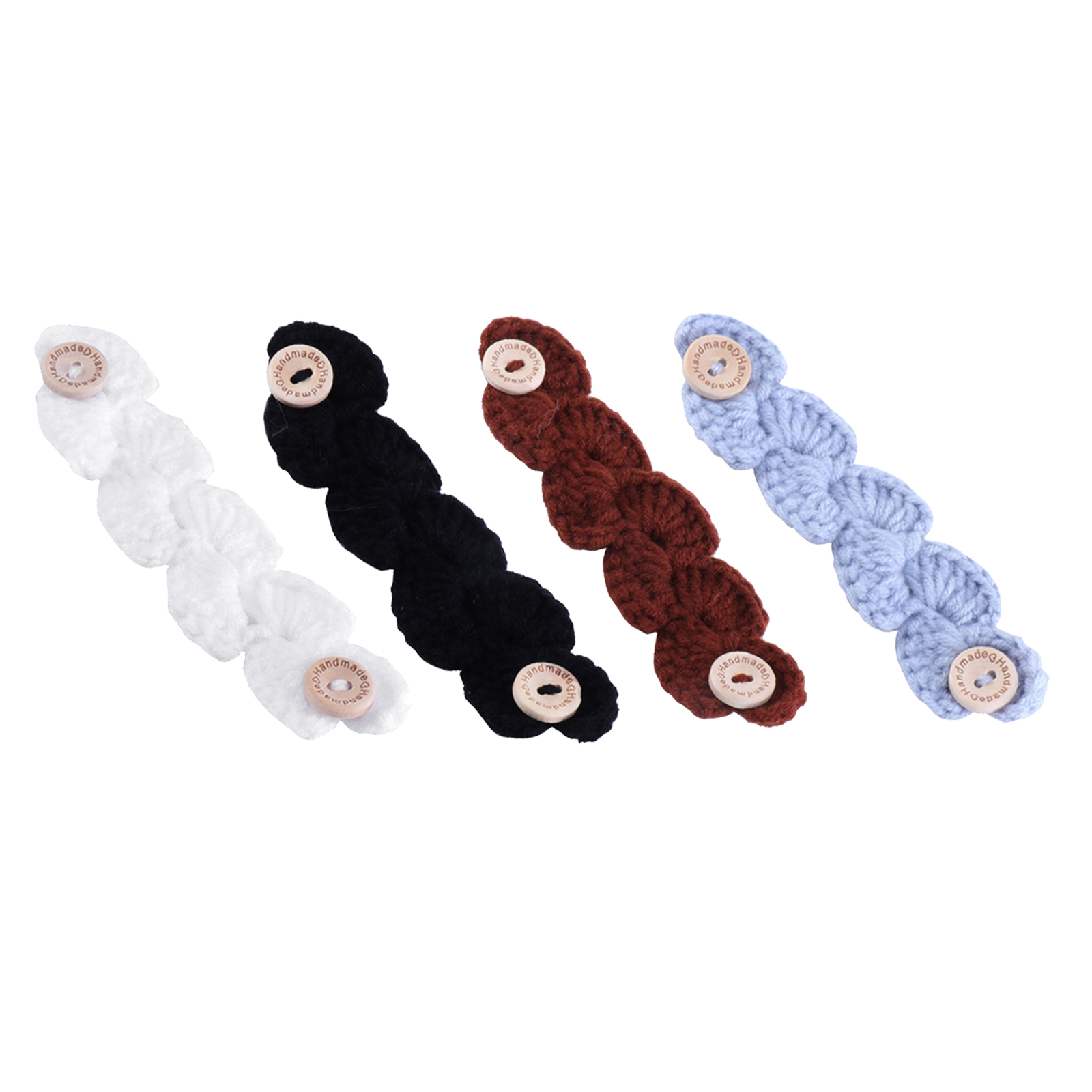 10x Crocheted Ear Saver Back of Head for Face  Comfort  Holder  Hooks Behind Head