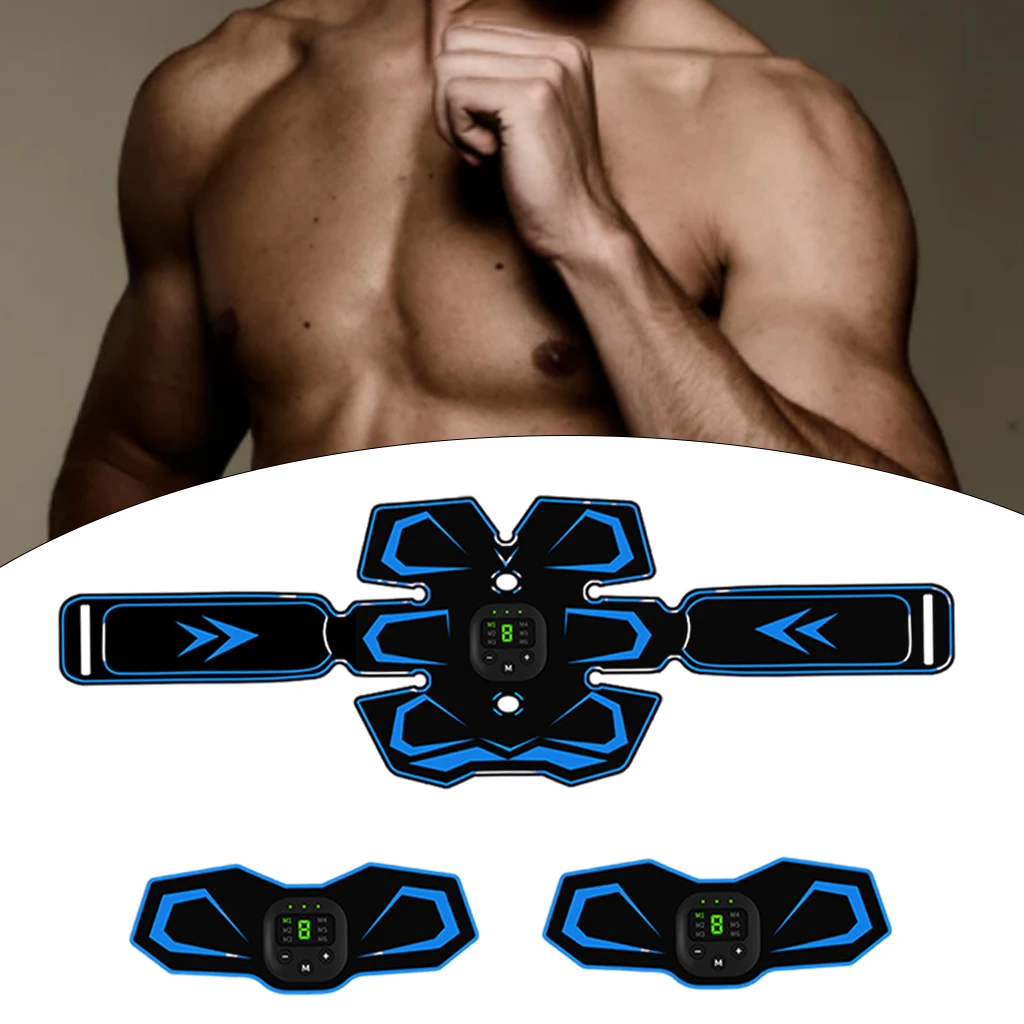 Abs Muscle Stimulator Body Slimming Electronic Toning Belt Electric Abdominal Trainer Muscle Stimulator Toner Fitness Unisex