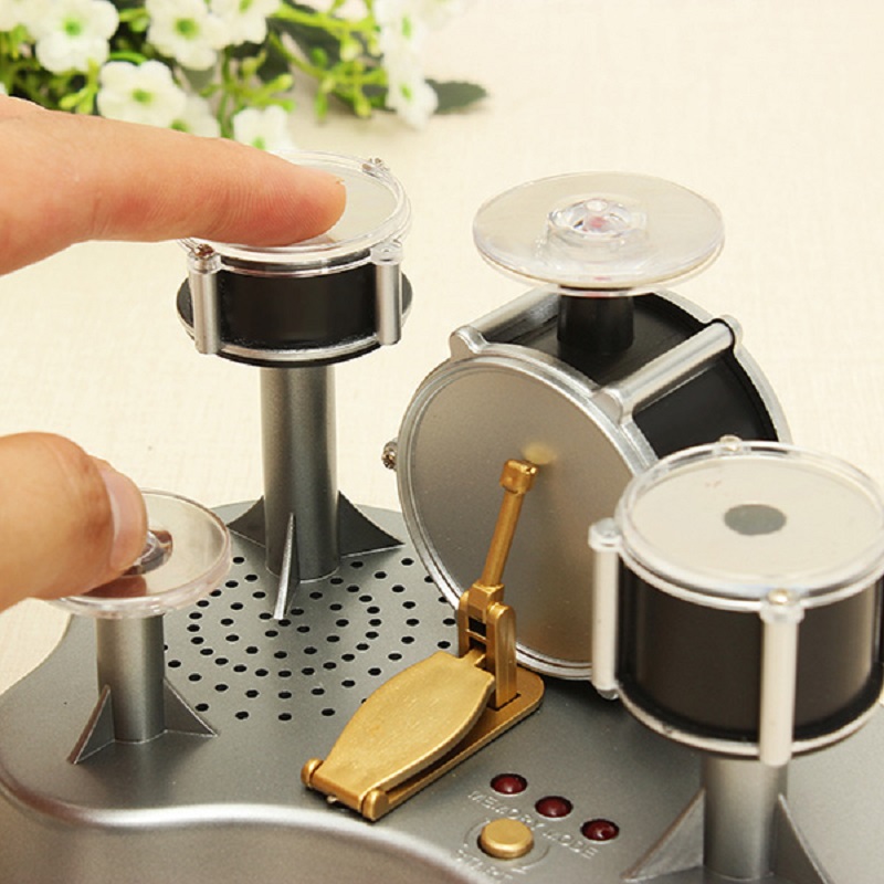 Mini Finger Drum Set Jazz Musical Instruments Educational Music Toys Present