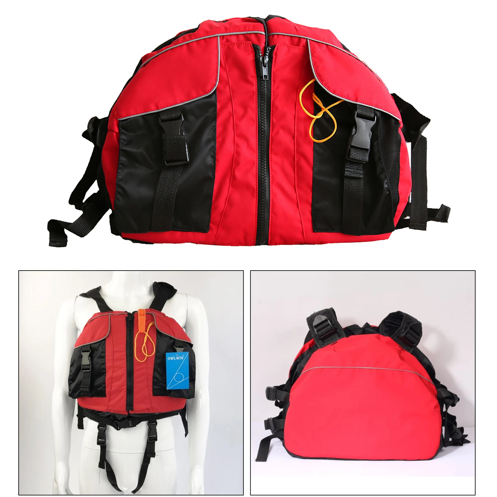 Life Jacket Kayaking Life Vest Neoprene Aid Floatation Device Emergency
