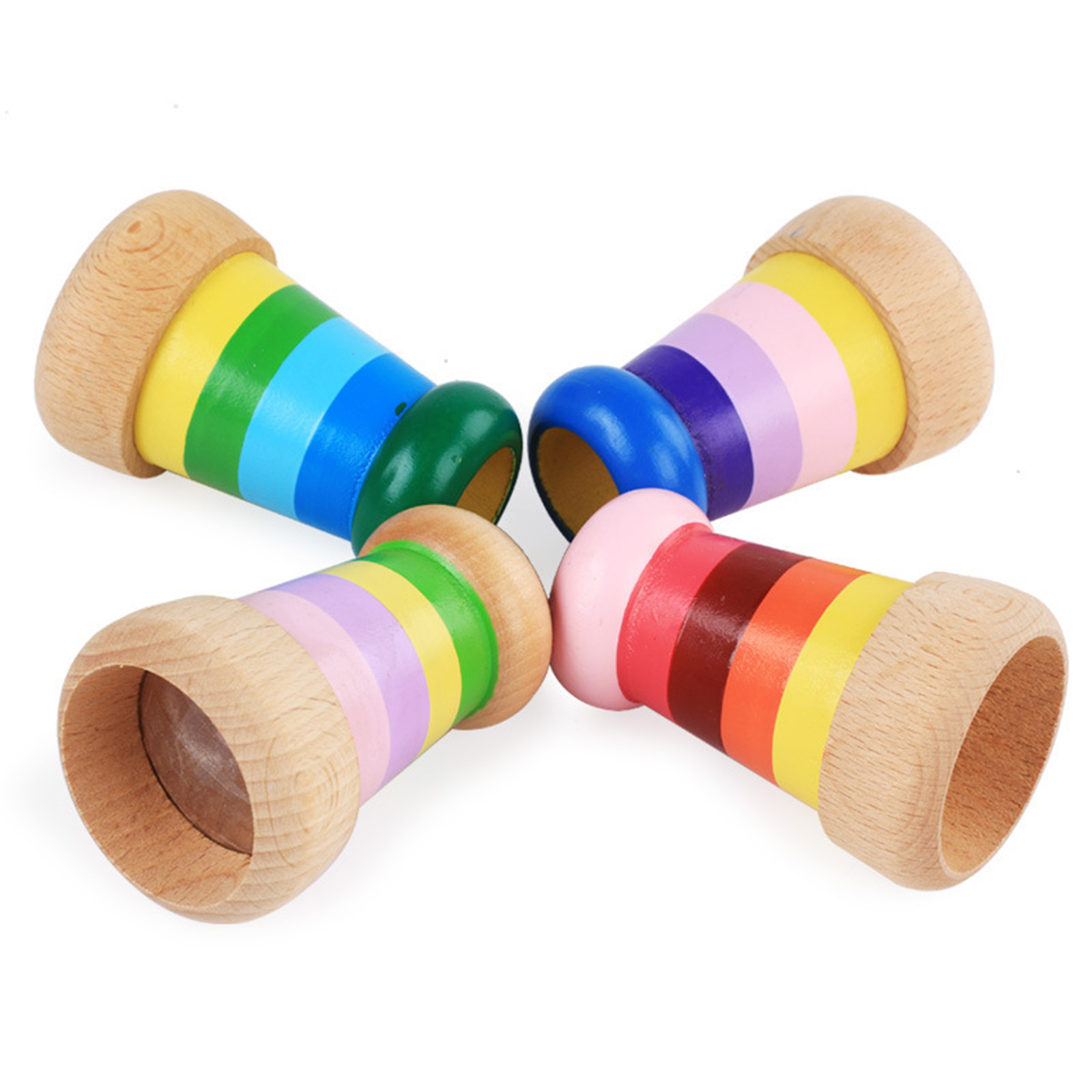 Kaleidoscope Toy Kids Kaleidoscope Wooden Kaleidoscope Toy Educational Handmade Toy for Kids Children Toddler