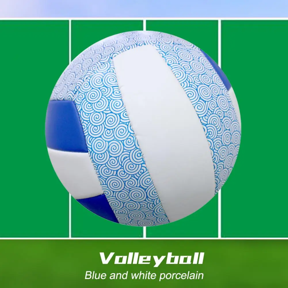 Size 5 Volleyball Lightweight Leak-proof Easy to Clean Normalized Training Volleyball Ball for Beginners