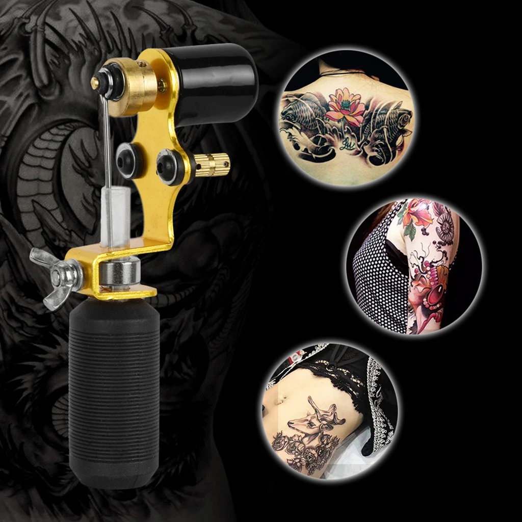 Rotary Tattoo Machine Shader&Liner Tattoo Motor Gun Kit Supply
