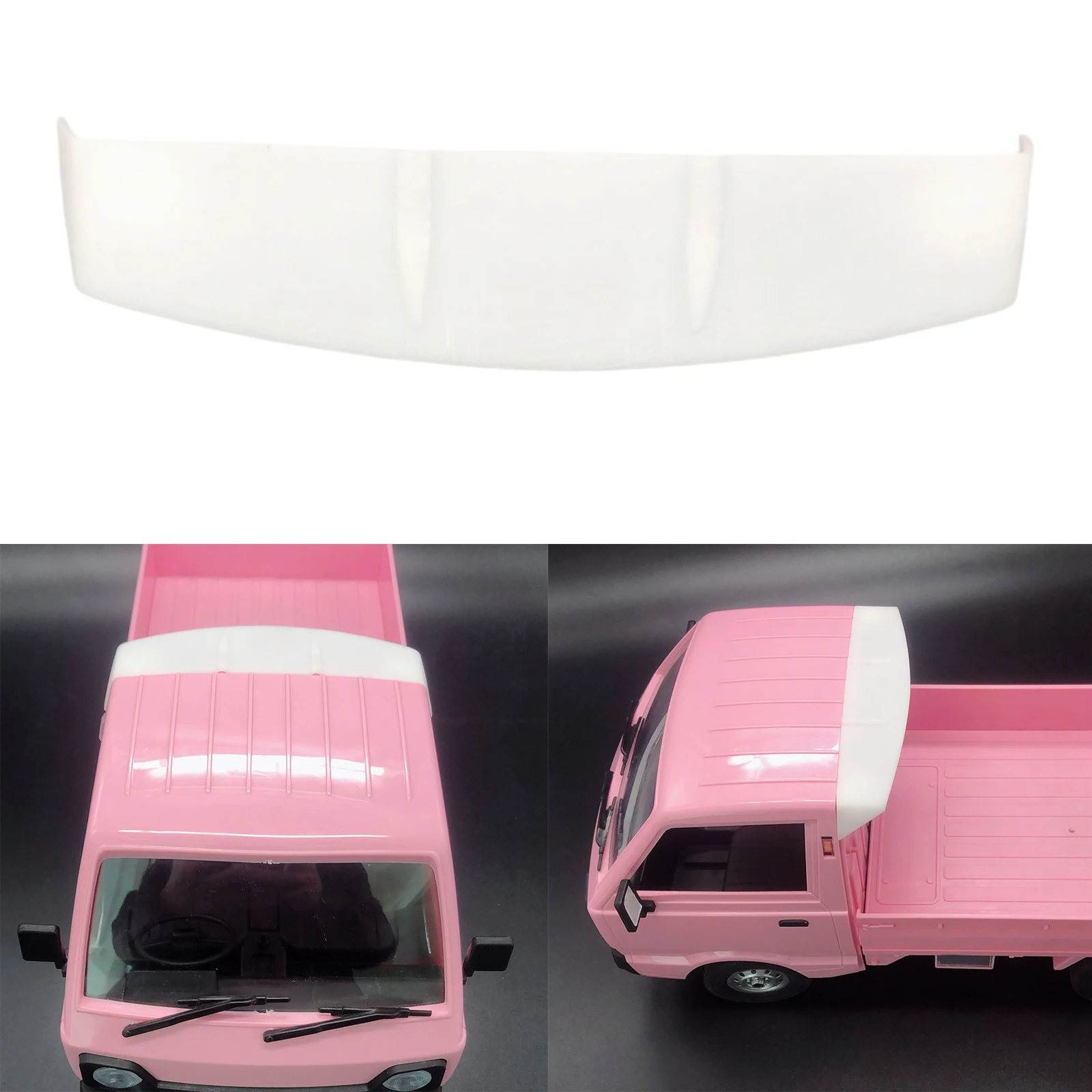 1/10 RC Car Trunk Front Wind Deflector for WPL D12 RC Car Accessory