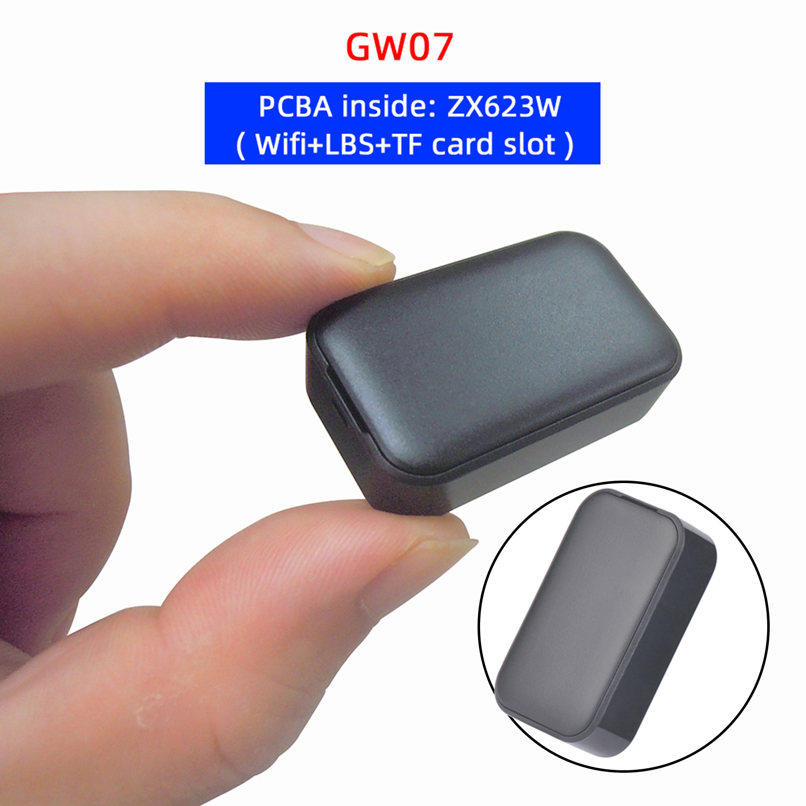 Mini GPS Tracker for Vehicles Kids Child Truck Bags Small Portable Time Tracking Rechargeable Locator Anti-Lost
