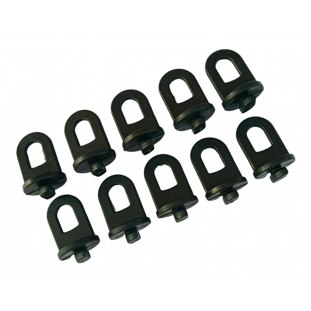 10-pack Plastic Greenhouse Hanging Hooks Plant Flower Hangers Garden Tool