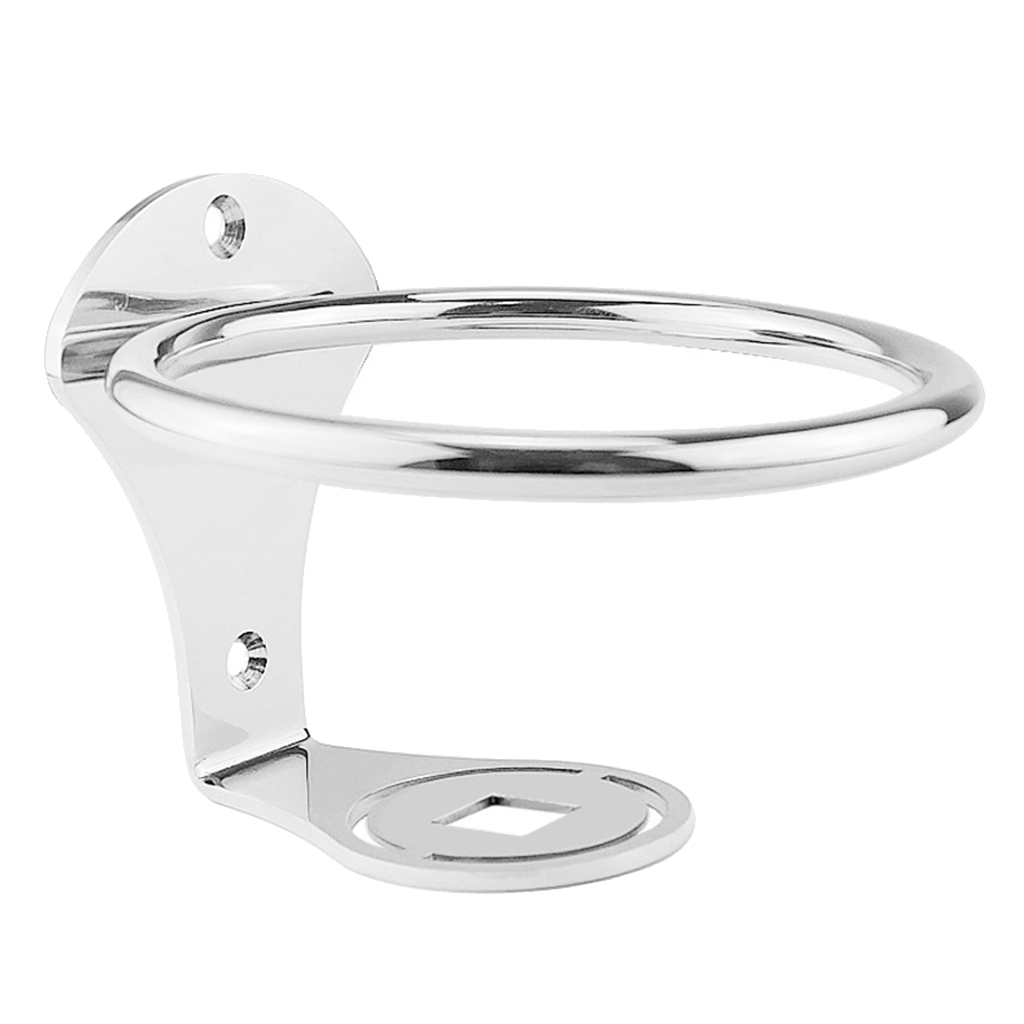 Marine Cup Drink Holder 316 Stainless Steel Auto Vehicle Bottle Holder 86mm