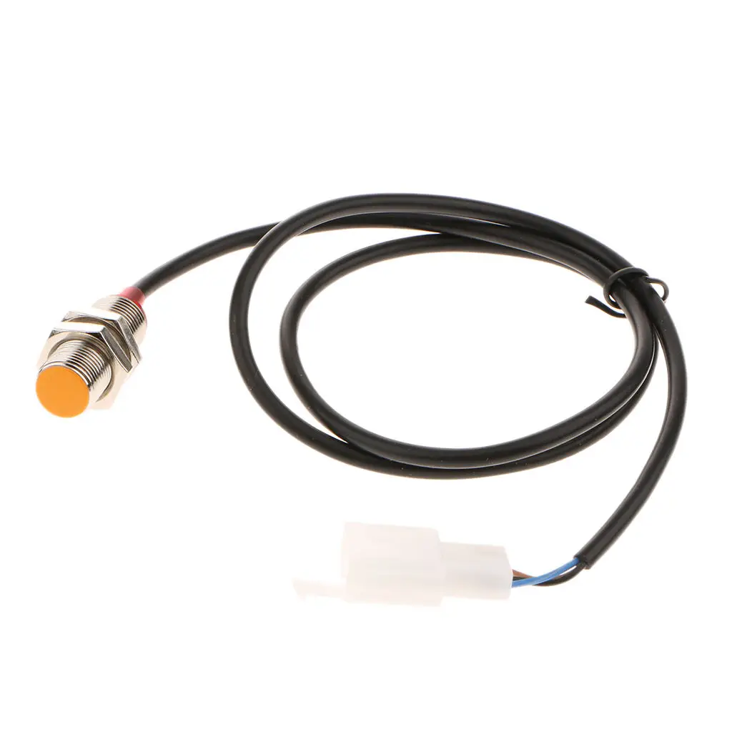 Digital Odometer Sensor Cable W/ Magnet For Motorbike Speedometer Tachometer Car Accessories