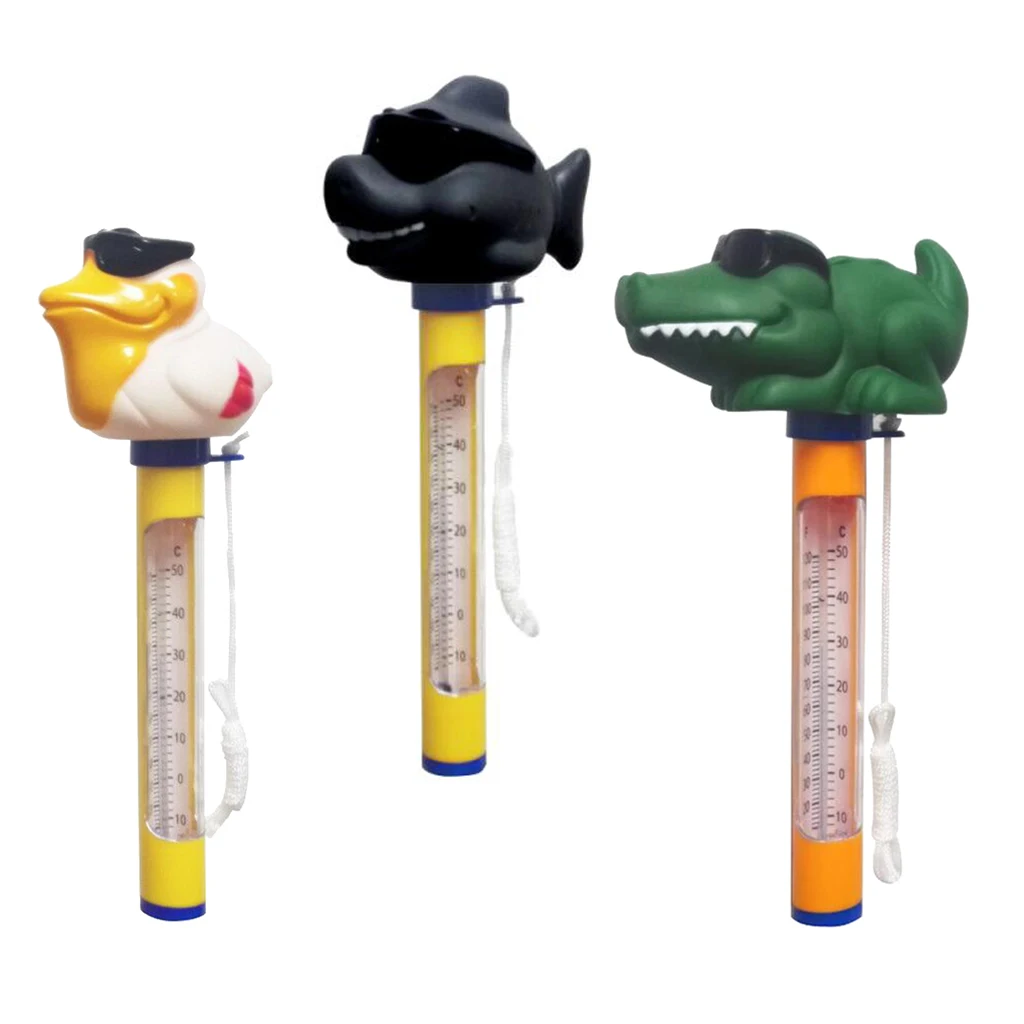 Floating thermometer Swimming pool thermometer Water temperature indicator