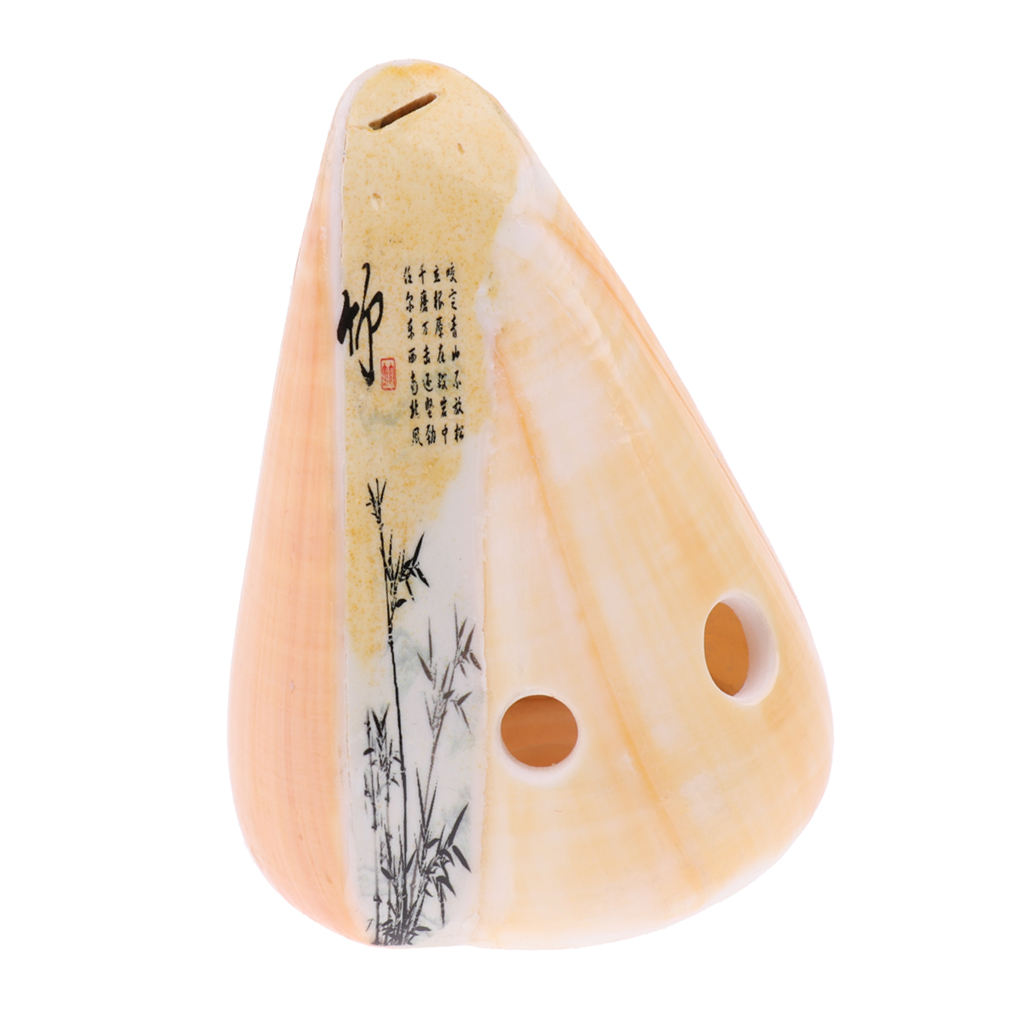 Perfect Tone 8 Holes Ocarina Shell Xun F Key Chinese Traditional Instrument