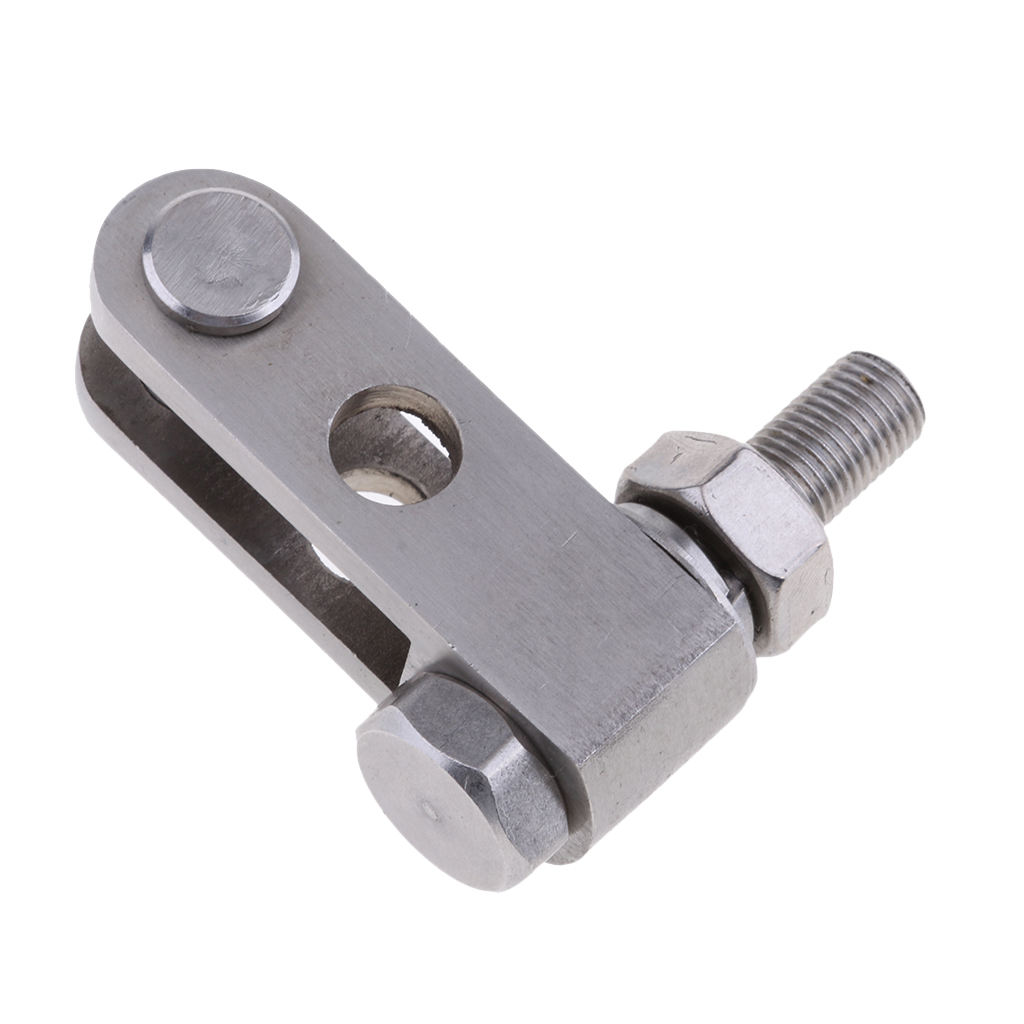 Silver Outboard Steering Clevis Kit With Short Bolt A75 Marine Boat Motor