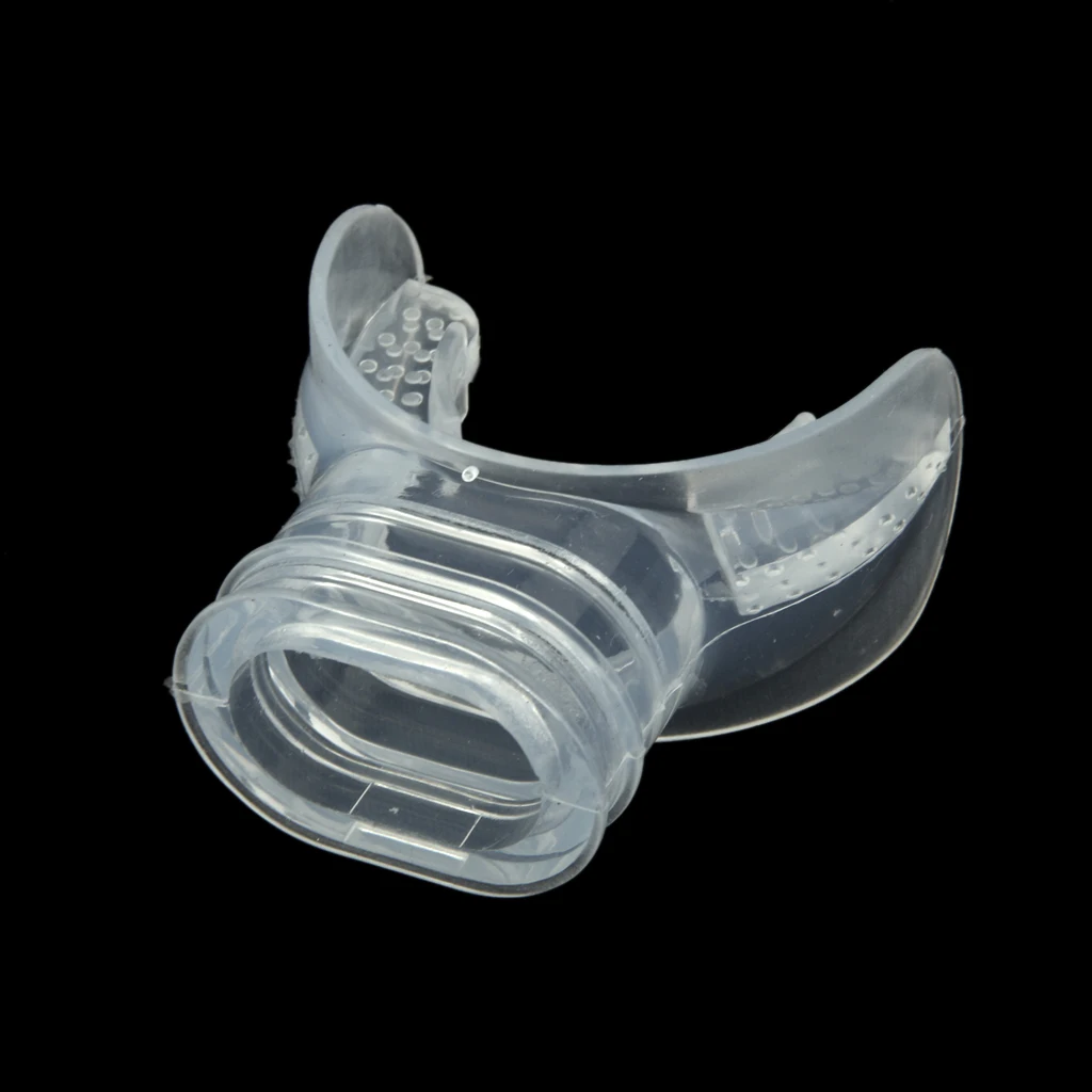 Clear Silicone Snorkel Mouthpiece Replacement Scuba Regulator Comfort Fit Mouth Piece Underwater Diving Accessories