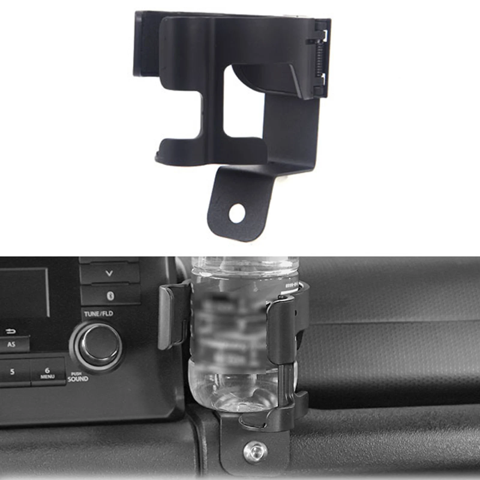 Water Cup Bracket for Suzuki Jimny 2019 2020 Mobile Phone Car Styling Black