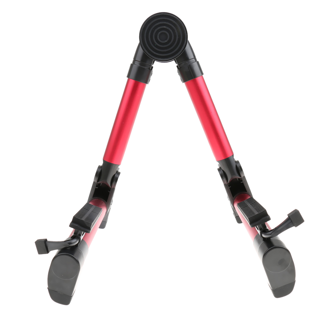 Portable Adjustable A-Frame Floor Stand For Guitar Ukulele Mandolin Banjo Violin