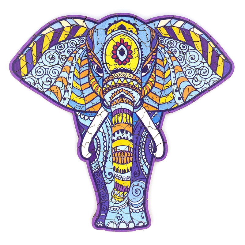 Brinquedo de Madeira do Enigma com Animal Atividade de Festa Criativo Dado Forma Peças Interativa Q9qb 1 Cheap Quebra-cab.