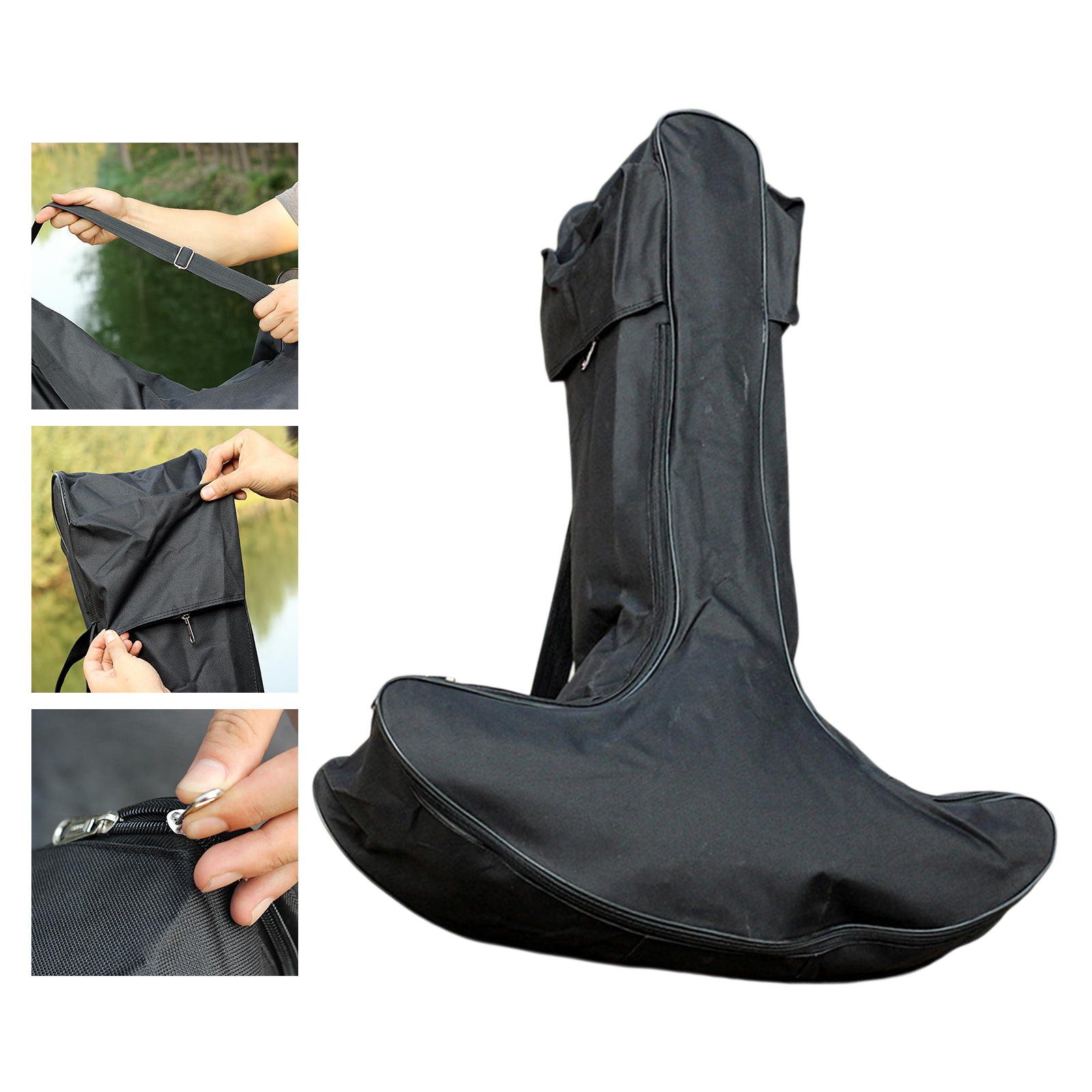 Hunting Shooting Bow Bags Portable Lightweight T Shaped Bow Bag Case Backpack Canvas Pouch Tactical Accessories