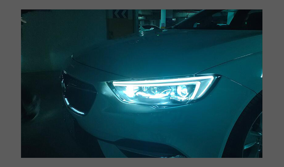 AKD Head Lamp for Opel Buick Regal LED Headlight 2016-2019 Headlights Regal DRL Turn Signal High Beam Angel Eye Projector Lens