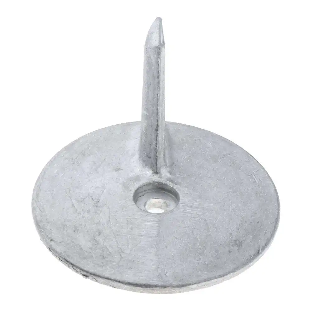 Zinc Alloy 95mm Trim Tab Anode Replacements for Yamaha Outboard 4 Stroke 664-45371-01